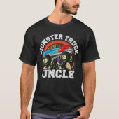 Monster Truck Uncle Matching Familie Monster Truck T-shirt (Voorkant)