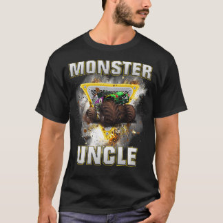 Monster Truck Uncle Retro  Monster Truck T-shirt