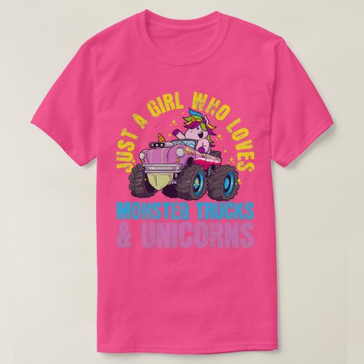 Monster Truck Unicorn 4 T-shirt (Design voorkant)