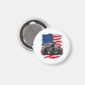 Monster Truck USA Magneet (Voorkant / Achterkant)