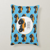 Monster Truck Vehicle - Naam aangepaste laadborden Accent Kussen (Achterkant (Verticaal))