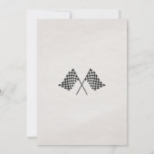 Monster Truck Verjaardag Bash Kaart (Achterkant)