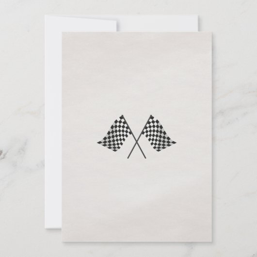 Monster Truck Verjaardag Bash Kaart (Achterkant)