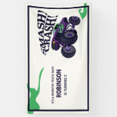Monster Truck Verjaardag Bash - Smash & Crash Part Spandoek (Verticaal)
