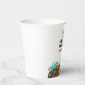 Monster Truck verjaardag Papieren Bekers (Rechts)