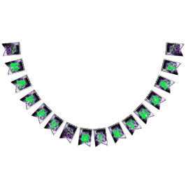 Monster Truck Verjaardagsbanner Vlaggetjes