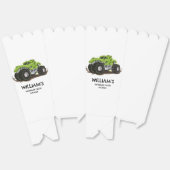 Monster Truck Verjaardagsfeest Minimale Jongens Ve Bedankdoosjes (Ongevouwen)
