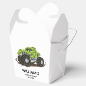 Monster Truck Verjaardagsfeest Minimale Jongens Ve Bedankdoosjes (Geopend)