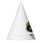 Monster Truck Verjaardagsfeest Minimale Jongens Ve Feesthoedjes (Links)