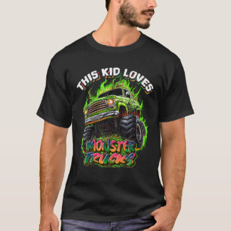 Monster Truck voor peuters Kinder Monster Truck Vi T-shirt