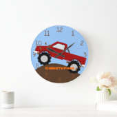 Monster Truck Wall Clock Grote Klok (Huis)