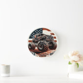 MONSTER TRUCK WANDKLOK (Huis)