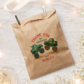 Monster Truck Waterverf Kids Verjaardagsfeest Bedankzakje (Geknipt)