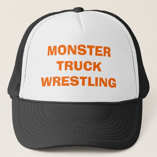 MONSTER TRUCK WRESTLAND TRUCKER PET (Voorkant)