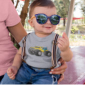 Monster Truck Yellow Blue