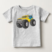 Monster Truck Yellow Blue (Voorkant)