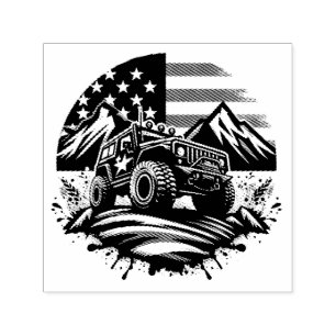 MONSTER TRUCK ZELFINKKEND STEMPEL