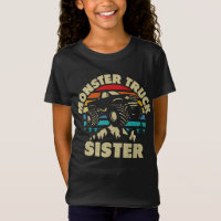 Monster Truck Zuster Matching Familie Monster Truc