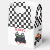 Monster Trucks 1e verjaardagsfeestje Bedankdoosjes (Geopend)