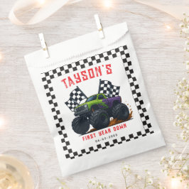 Monster Trucks 1st Birthday Party  Bedankzakje