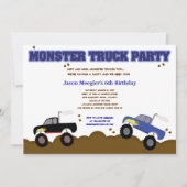 MONSTER TRUCKS 5x7 Kaart (Voorkant)
