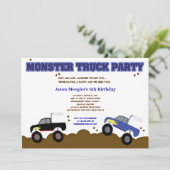 MONSTER TRUCKS 5x7 Kaart (Staand voorkant)