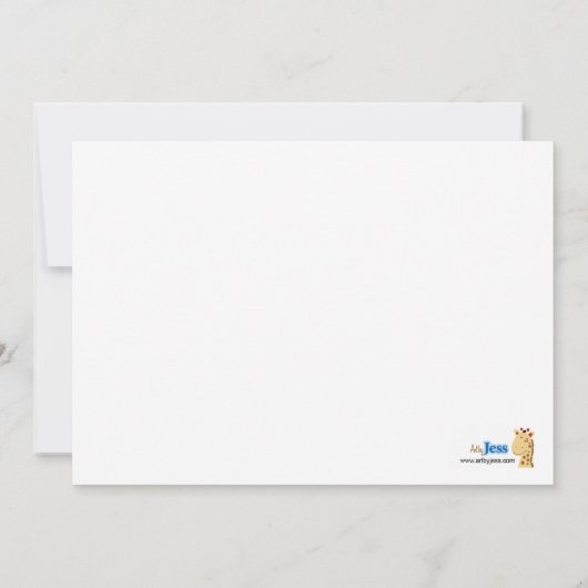 MONSTER TRUCKS 5x7 Kaart (Achterkant)