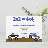 MONSTER TRUCKS 5x7 Kaart (Staand voorkant)