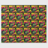 Monster Trucks All American Design Cadeaupapier (Vlak)