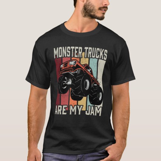 Monster Trucks Are My Jam  1 T-shirt (Voorkant)