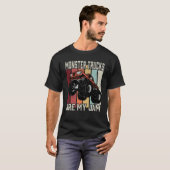 Monster Trucks Are My Jam  1 T-shirt (Voorkant volledig)