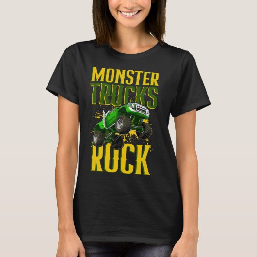 Monster Trucks Are My Jam Monster Trucks  2 T-shirt (Voorkant)