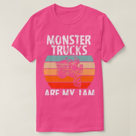 Monster Trucks are my thing T-shirt (Design voorkant)