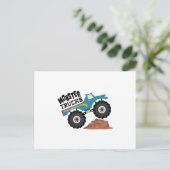 Monster Trucks Briefkaart (Staand voorkant)