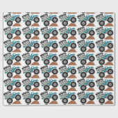 Monster Trucks Cadeaupapier (Vlak)