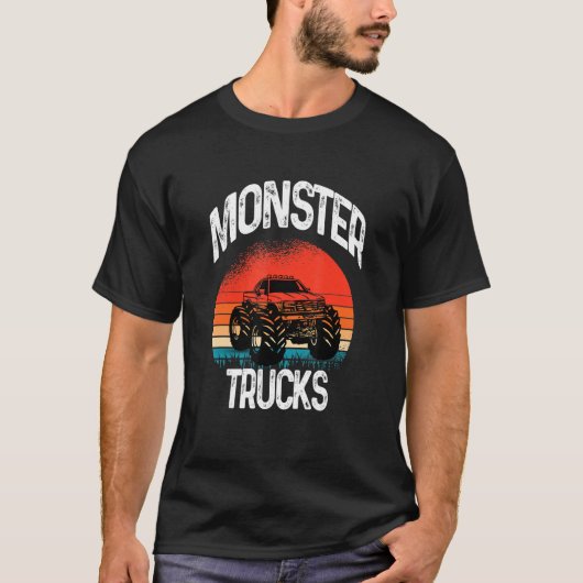  Monster Trucks Camouflage T-shirt (Voorkant)