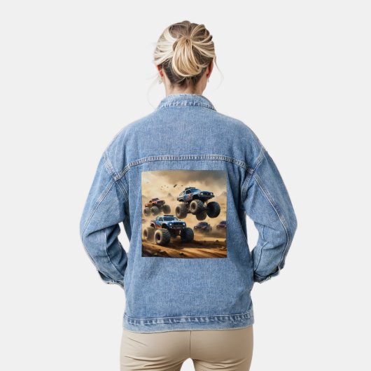 Monster Trucks Chaos, Denim Jacket (Model)
