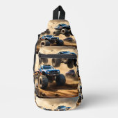 Monster Trucks Chaos, Sling Bag (Voorkant)