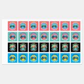 Monster Trucks, DIY Name & Message Labels (Vel)