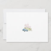 Monster Trucks en Prinsessen gezamenlijke verjaard Kaart (Achterkant)