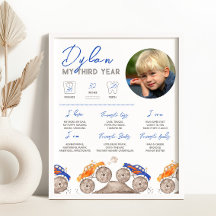 Monster Trucks Foto Mijlpaal Teken