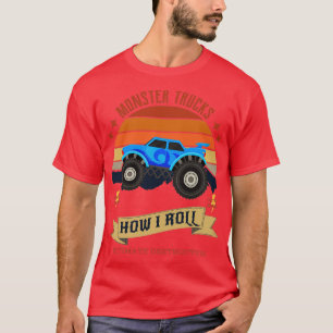 Monster Trucks How I Roll 55 T-shirt