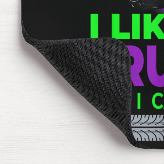 Monster Trucks - I Like Big Trucks And I Cannot Li Muismat (Hoek)