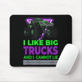 Monster Trucks - I Like Big Trucks And I Cannot Li Muismat (Met muis)