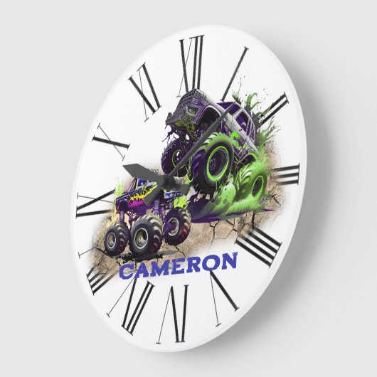 Monster Trucks in de modder Grote Klok (Hoek)