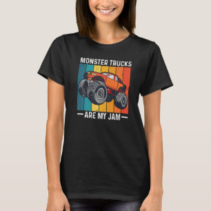 Monster Trucks is My Jam Truck Road King T-shirt