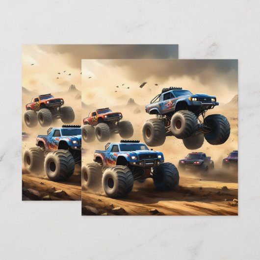 Monster Trucks Mayhem, Save The Date (Voorkant / Achterkant)
