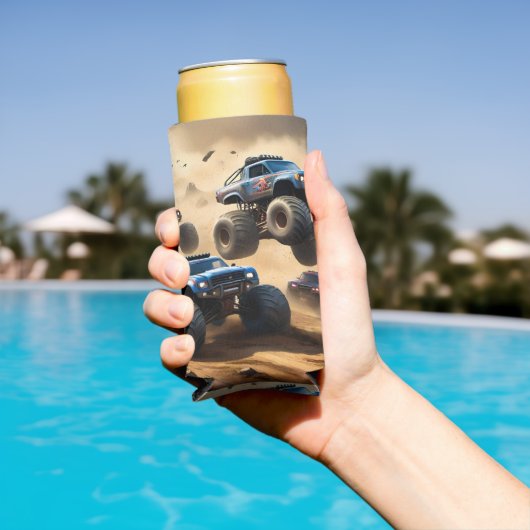 Monster Trucks Mayhem, Seltzer Blikjeskoeler (Insitu Zwembad)