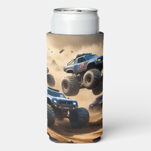 Monster Trucks Mayhem, Seltzer Blikjeskoeler (Seltzer Achterkant)