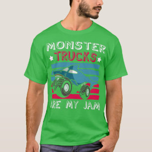 Monster Trucks monsterwagen-ventilator benzine T-shirt